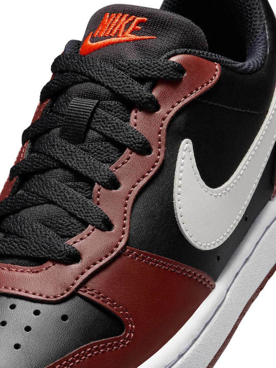 Court Borough Low Recraft Kids Sneakers Black