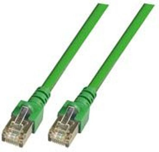 EFB S/FTP Cat.5e (Gigabit) Καλώδιο Δικτύου Ethernet 3m Πράσινο