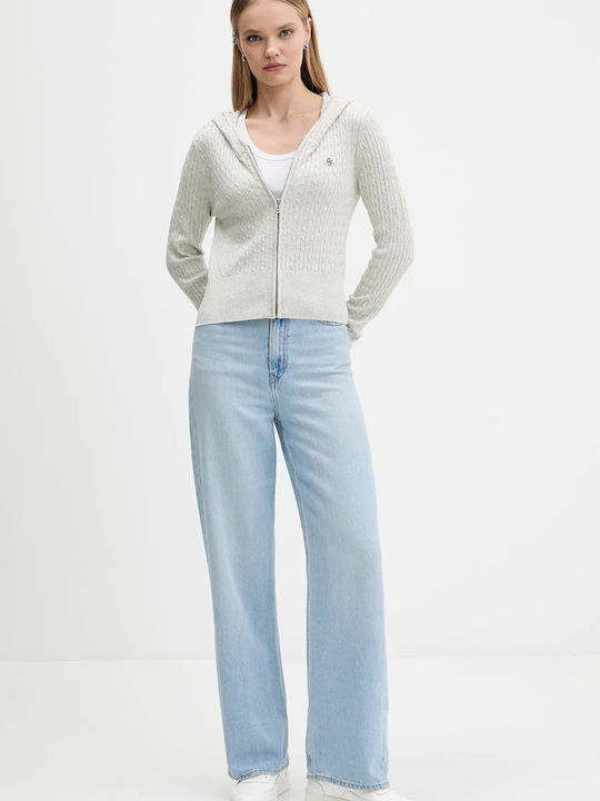 Women's Knitted Cardigan Beige