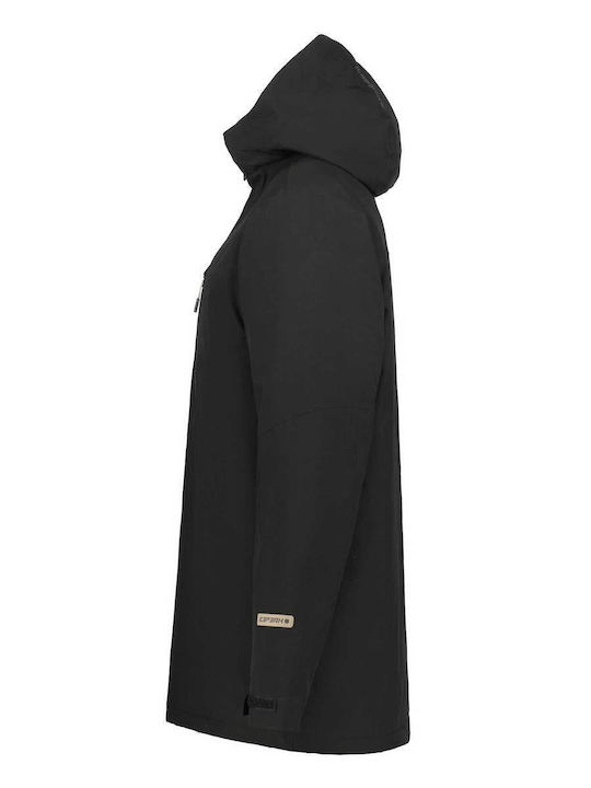 Jacke Wasserdicht und Winddicht Black