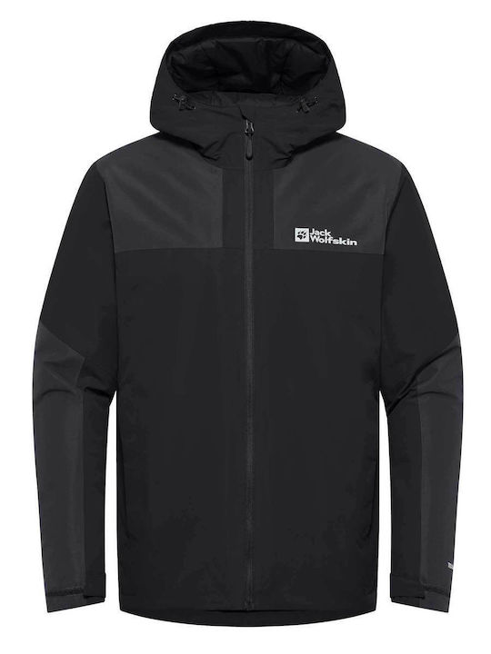 Jacket Waterproof and Windproof Black