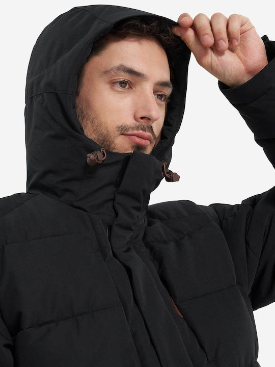 Winter Jacket Parka Waterproof Black