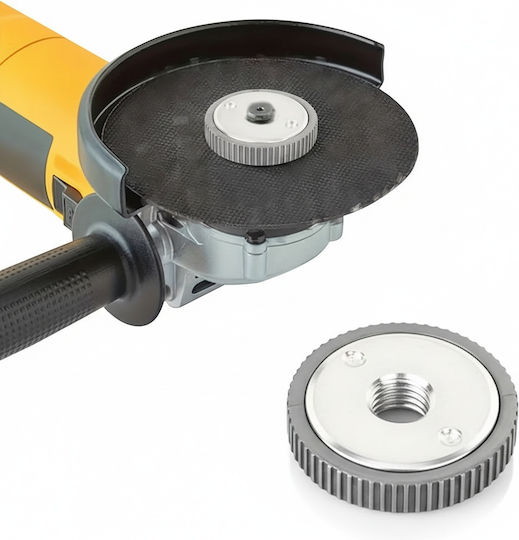 M14 Adapter Angle Grinder Zola Self-locking Universal Steel 5 X 1.3 Cm Silver