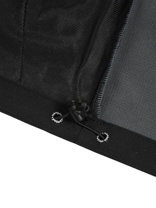 Winter Jacke Softshell Wasserdicht und Winddicht Black