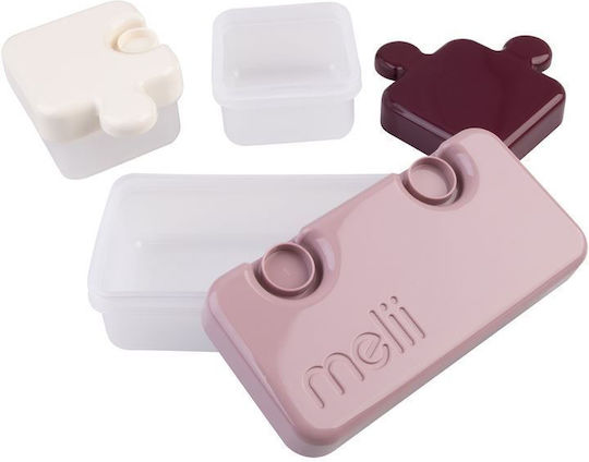 Melii Plastic Kids' Food Container 0.2lt Multicolour