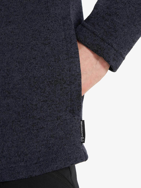 Men's Fleece Cardigan Blue