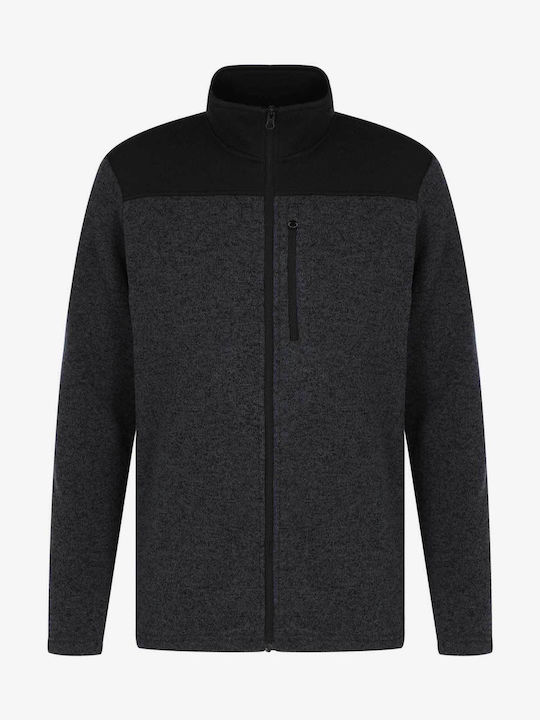 Men's Fleece Cardigan Blue