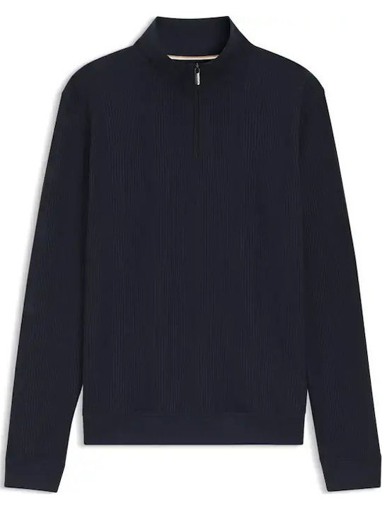 Long Sleeve Blue Blouse