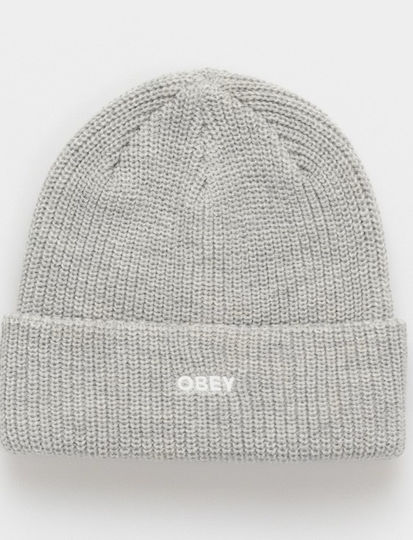 Future Beanie Männer Beanie Gestrickt in Gray Farbe