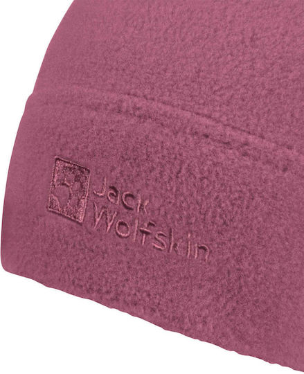 Real Stuff Beanie Unisex Fleece Beanie Knitted in Purple color