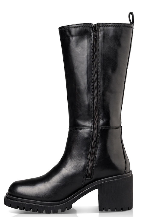 Leather Women's Boots Black