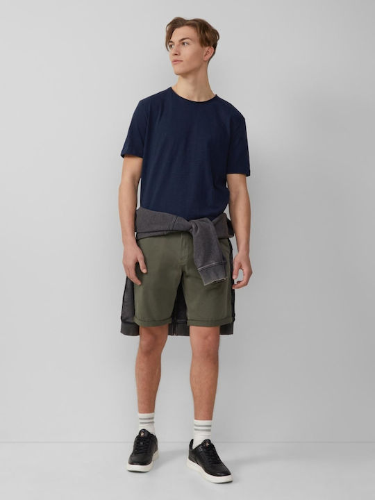 Bermudă de Bărbați Chino Dark Green