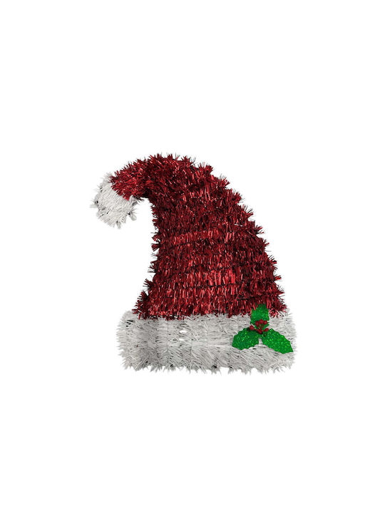 Weihnachtsbaumschmuck Hängende Dekoration Mütze Santa Claus Tinsel – 28cm