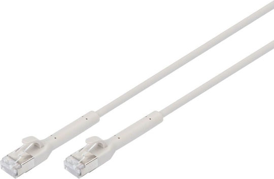 Digitus Direct Attach Copper Cat.6a (Gigabit) Καλώδιο Δικτύου Ethernet 5m Γκρι
