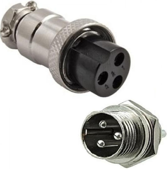 Mikrofonstecker Buchse 3-poliges Kabel