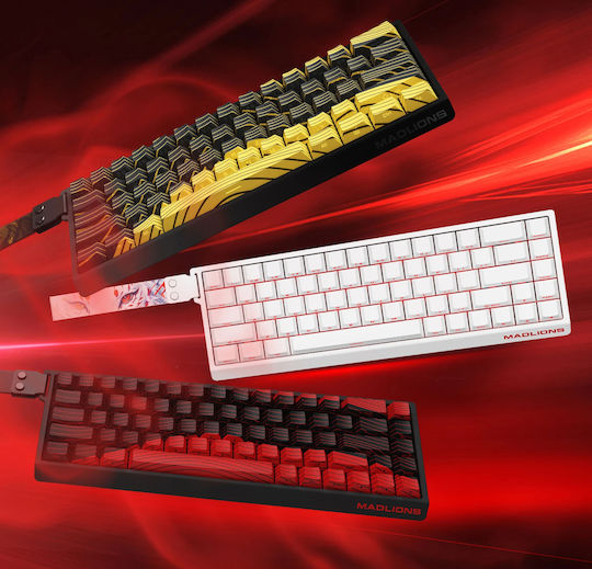 Madlions Professional MAD 60 HE RGB - 1K Gaming Mechanical Keyboard 60% with Magnetic switches and RGB lighting (English US)