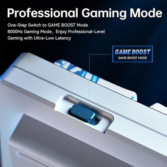 ATK EDGE 60 HE Leviatan - 8K Hall Effect Gaming Keyboard 60% with Magnetic switches and RGB lighting (International English) Blue