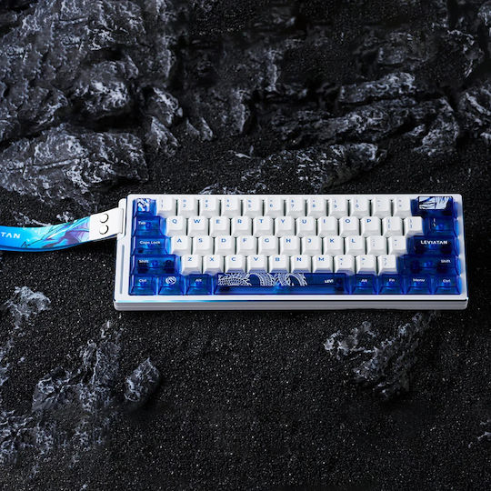 ATK EDGE 60 HE Leviatan - 8K Hall Effect Gaming Keyboard 60% with Magnetic switches and RGB lighting (International English) Blue