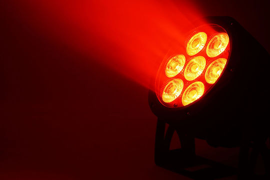 Fos Technologies Προβολέας LED PAR TOURING 7X15 IP HEX RGBWA / UV