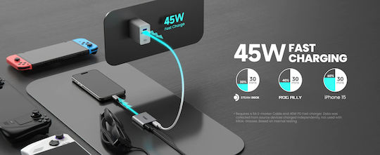 XReal Hub 2 Θυρών USB 2.0 με σύνδεση USB-C Γκρι