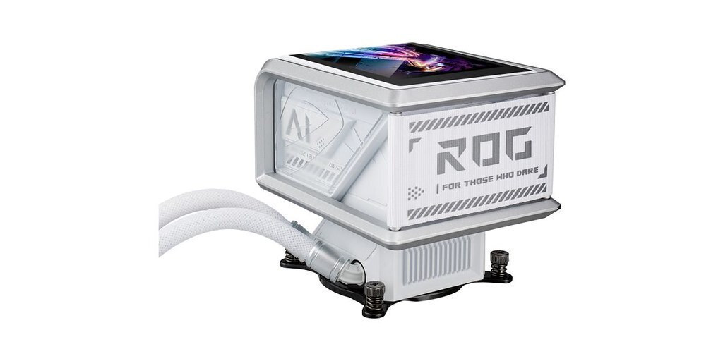 Asus ROG Ryuo IV SLC 360 ARGB Υδρόψυξη AIO CPU με 3 Ανεμιστήρες 120mm Λευκή