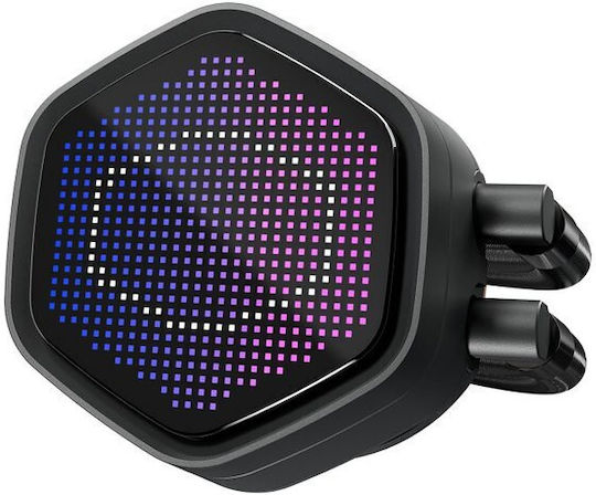 CoolerMaster MasterLiquid 240 Atmos II Water Cooling System AIO CPU with 2 120mm Fans and RGB Lighting