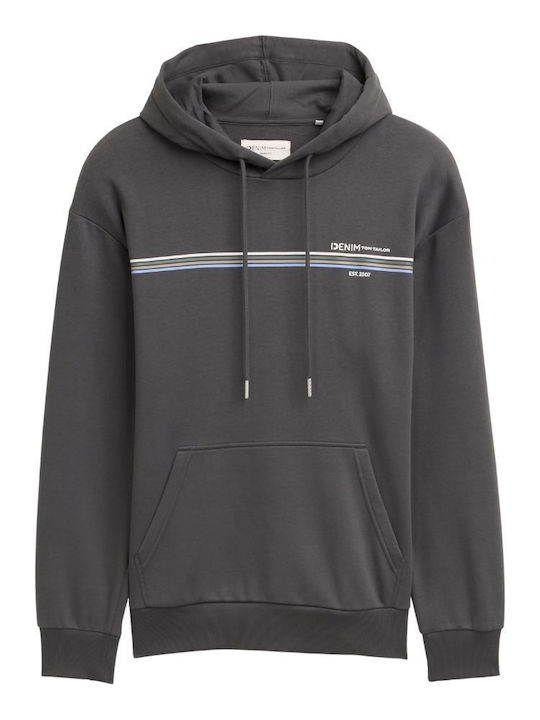 Sweatshirt with Hood Gray