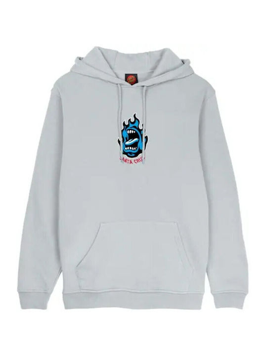 Screaming Sweatshirt with Hood White