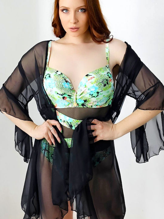 Ολόσωμο Μαγιό Floral Havana Green