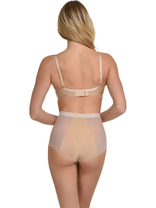 Triangle Triangle Bra without Padding Underwire Nude