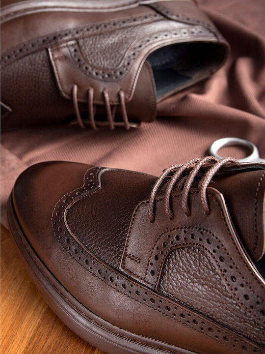 Leder Herrenschuhe Braun