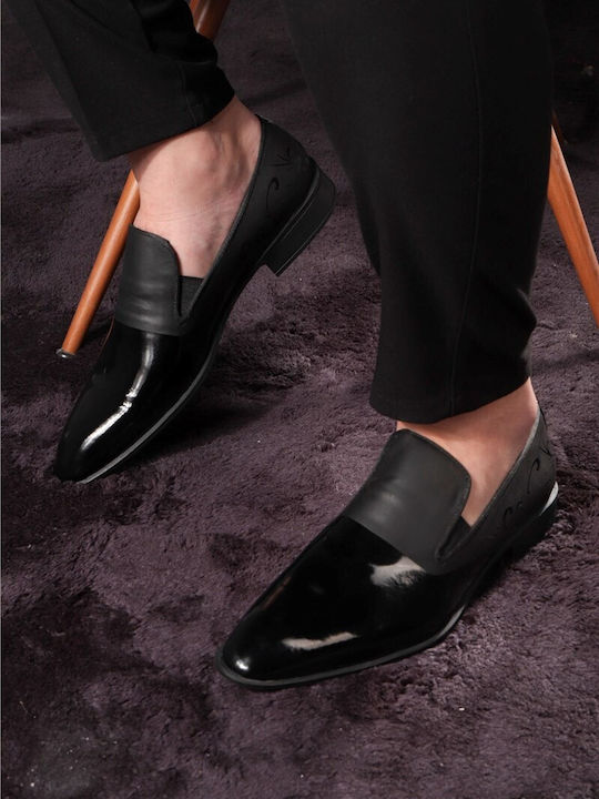 Men's Leather Dress Shoes Black