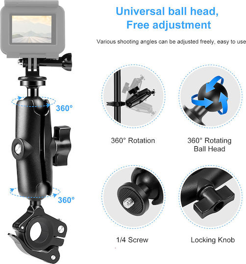 Puluz Βάση Στήριξης Action Cameras PU908B για GoPro / Universal / DJI / Insta360