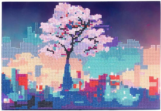 Nice Diamantiny Level Up Δημιουργικό Σετ Παιχνιδιού Μωσαϊκού “japan – Sakura” Πολύχρωμα Διαμαντάκια 96313 6+ Ετών