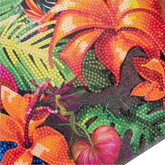 Nice Diamantiny Quadro Ii Δημιουργικό Σετ Μωσαϊκού “tropical Flowers” Πολύχρωμα Διαμαντάκια 96562 8+ Ετών