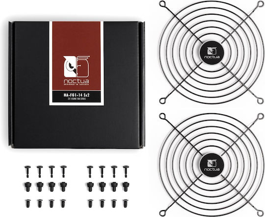 Noctua Na-fg1-14 Fan Grills 2x Set Black