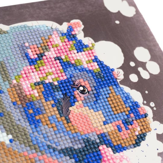 Nice Diamantiny Level Up Δημιουργικό Σετ Παιχνιδιού Μωσαϊκού “watercolor Hippopotamus” Πολύχρωμα Διαμαντάκια 96333 6+ Ετών