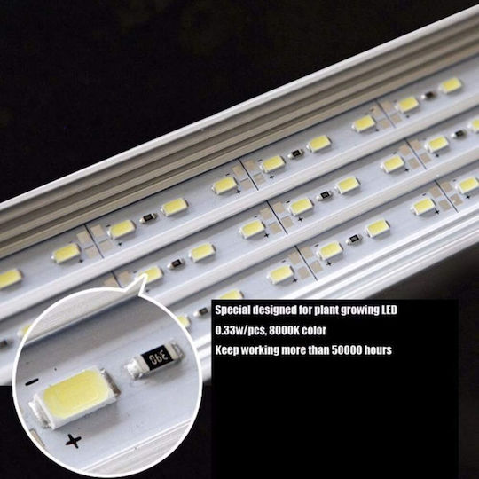 Lightplanet LED Lumina liniară Lumină Perete 72W Alb rece 120cm