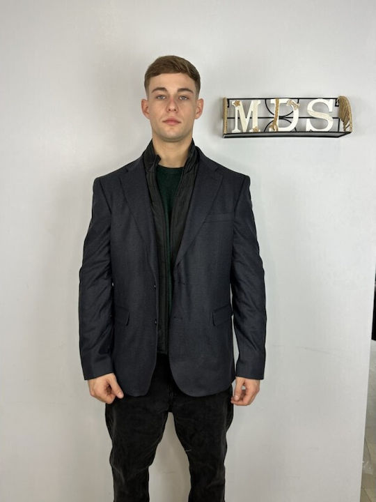 Men's Winter Suit Jacket Anthracite