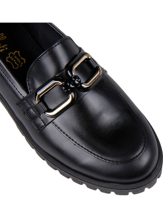 Women's Loafers in Black Color