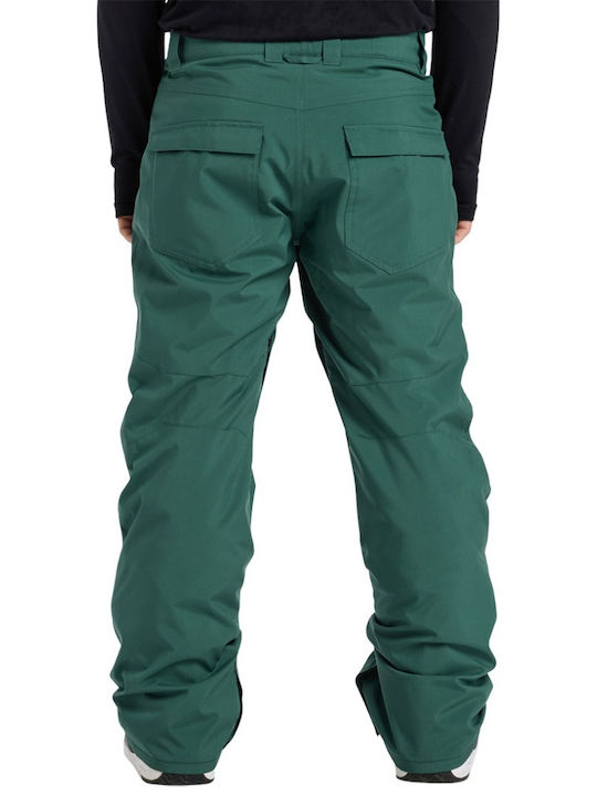 Quiksilver Estate Snow EQYTP03237-TKR Pantaloni de schi și snowboard pentru bărbați Ski & Snowboard Verde