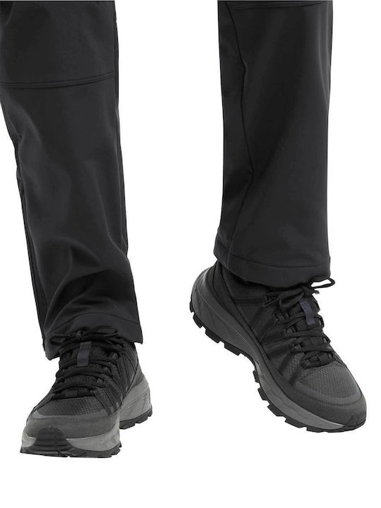 Jack Wolfskin Hike Ανδρικά Ορειβατικά Παπούτσια Αδιάβροχα Μαύρα