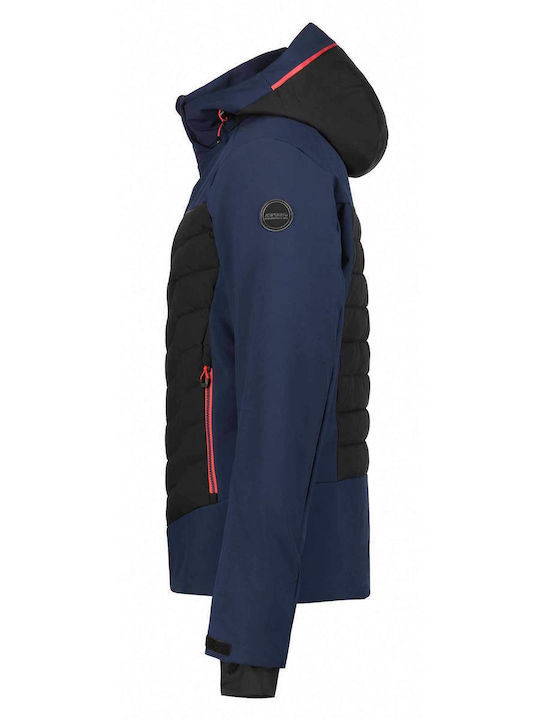 Icepeak Men's Soft Shell Ski & Snowboard Jacket Blue 57820542-390