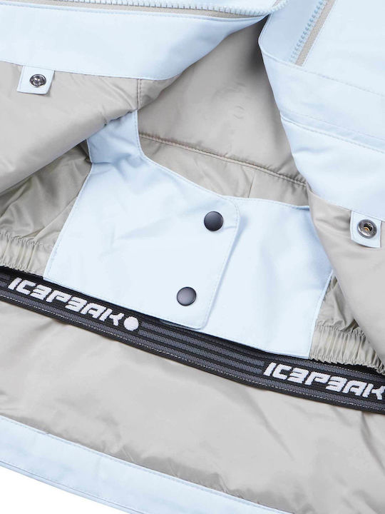 Icepeak Cathay 53229659-301 Γυναικείο Μπουφάν για Σκι & Snowboard Μπλε