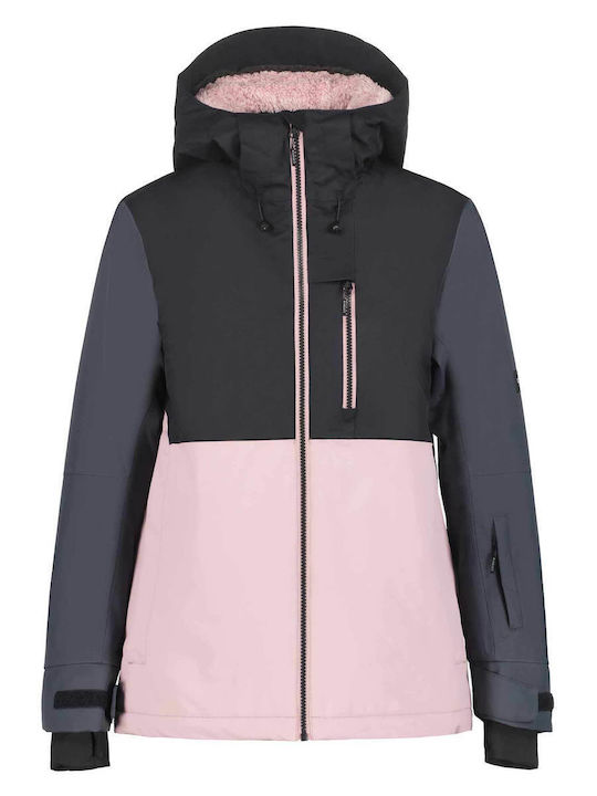 Icepeak Cathay 53229659-623 Γυναικείο Μπουφάν για Σκι & Snowboard Ροζ