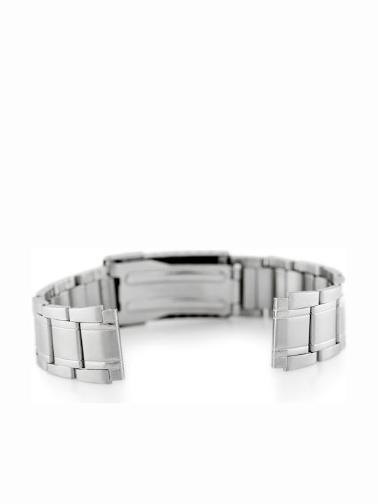 Μεταλλικό Μπρασελέ Ασημί 18mm