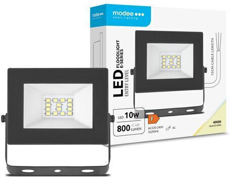 Modee Lighting Waterproof LED Flood Light 10W Natural White 4000K IP65