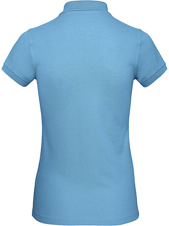 B&C Organic Γυναικείο Διαφημιστικό T-shirt Κοντομάνικο Very Turquoise