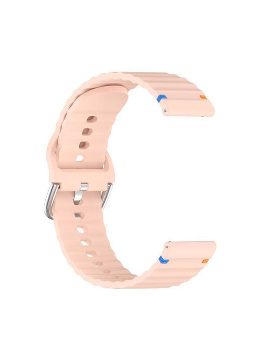 Λουράκι Σιλικόνης Ροζ (Xiaomi Watch S4 47mm)