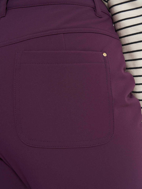 Cordillero Women's Hiking Long Trousers Purple